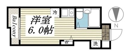 コンフォート長津田の間取り画像