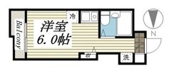コンフォート長津田の間取り画像