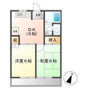 サンハイツの間取り画像