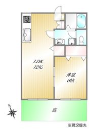 コーポ城山の間取り画像