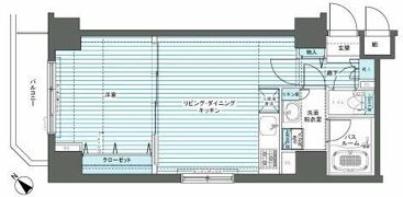 フェニックス新横濱参番館の間取り画像