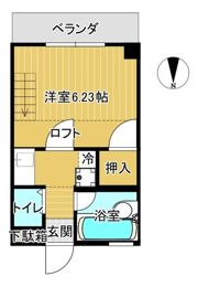 レジデンスSUZUKIの間取り画像