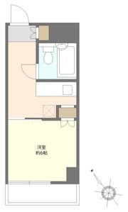 スカイパレス町田の間取り画像