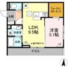 アビタシオン中央林間の間取り画像