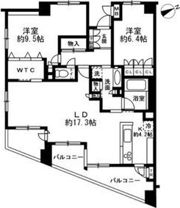ディーレスティア青葉台の間取り画像
