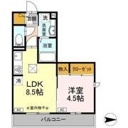 アメニティーコートの間取り画像