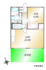 サンホワイトA102の間取り画像