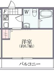 アザーレ・バモス青葉台の間取り画像