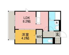 ボワソレイユの間取り画像