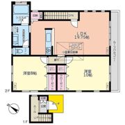 中央林間貸戸建の間取り画像