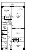 カロディカーサ藤が丘の間取り画像