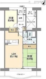 プラザシティ相模大野1号棟の間取り画像