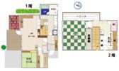 つきみ野8丁目貸家の間取り画像