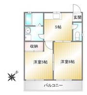 クリエールサンの間取り画像