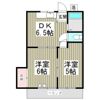 Mハイツの間取り画像