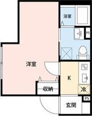 クラルテ南林間の間取り画像