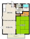グリーンハイツAの間取り画像