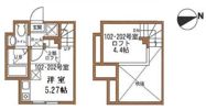 ハーミットクラブハウス長津田B棟の間取り画像
