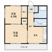 第2富士見荘の間取り画像