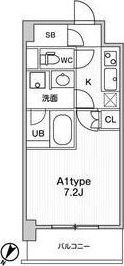 JMFResidence町田の間取り画像