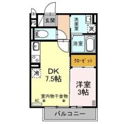 セジュール上鶴間の間取り画像