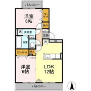 アクシス中央林間の間取り画像
