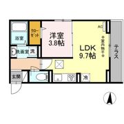 アビタシオン中央林間の間取り画像