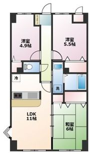サンライズヒルの間取り画像
