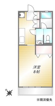 ウイングローブアネックスの間取り画像