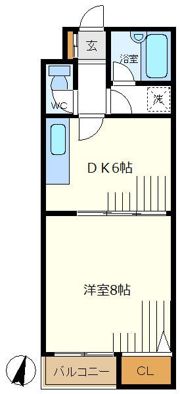 モーリスビルの間取り画像