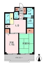 ベルコート町田の間取り画像