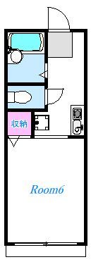 玉川学園アパートの間取り画像