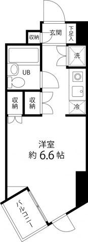 ドミトリー原町田の間取り画像