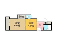 相模パークマンションの間取り画像