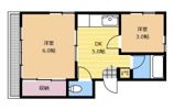 ハイム中町の間取り画像