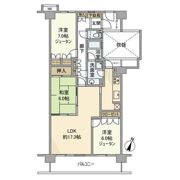 ソフィアすずかけ台ソルフェージュの間取り画像