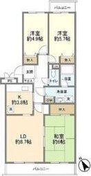 エスポワール松風台II番館の間取り画像