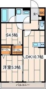 さくら十番館の間取り画像