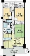 ライオンズヒルズ青葉台南の間取り画像