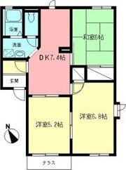 プレズントハイムの間取り画像