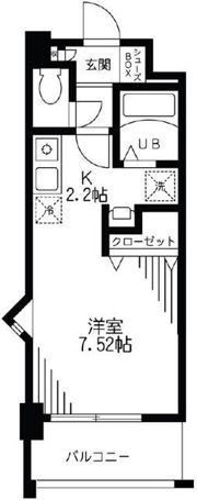 PRIM ROSE・M壱番館の間取り画像