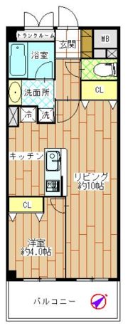 ファリーチェ成瀬の間取り画像