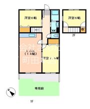 ロイヤルメゾンつくし野Iの間取り画像