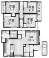 QLAZO麻生区東百合丘戸建 1号棟の間取り画像