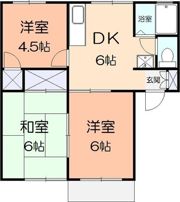 クローバーハイツの間取り画像