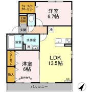 グランヴェール弐番館の間取り画像