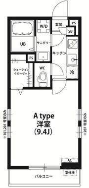 リブリ・シロヤマAの間取り画像