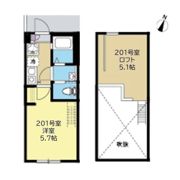 C．B．Grey東林間の間取り画像