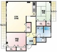 グリーンポートの間取り画像