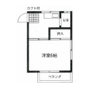 第2林間コーポの間取り画像